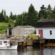 Lobster boat dock in Nova Scotia
